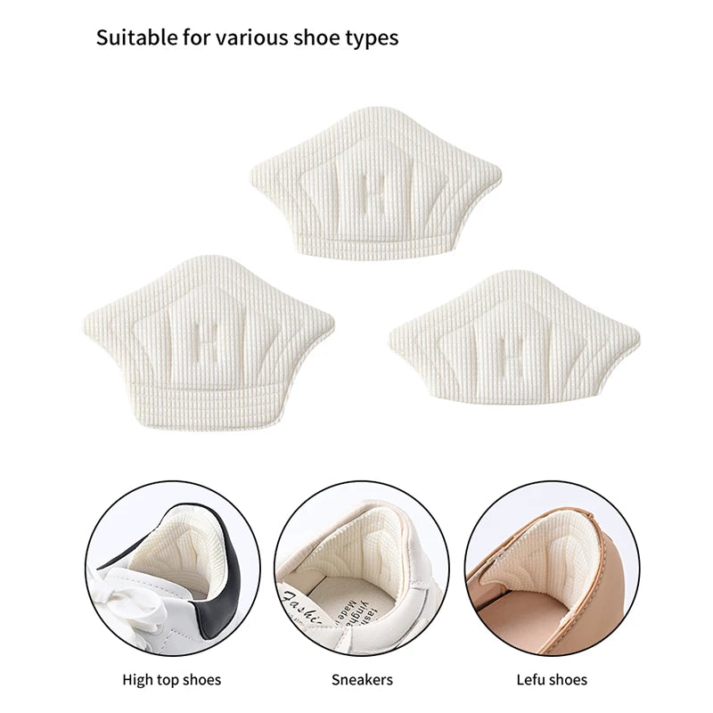 3pairs/6pairs Insoles Patch Heel Pads for Sport Shoes Back Sticker