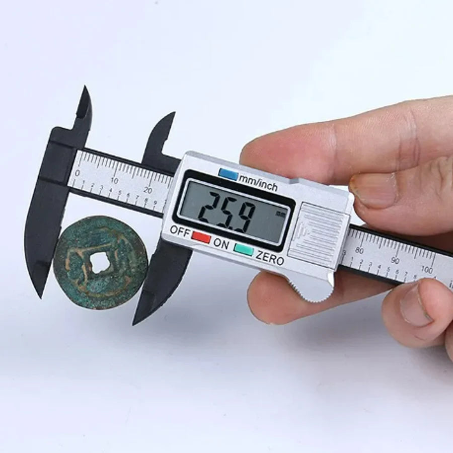 1PCS Plastic Vernier Caliper Digital Display Caliper Mini Text Play