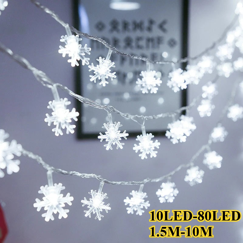 Christmas Decoration Fairy Lights String 10LED to 80LED for Garden