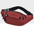Waist Packs Waterproof Outdoor Sports Bag Unisex Canvas Pouch Fanny
