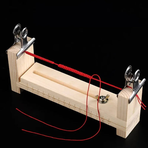 Diy Bracelet Red Rope Solid Wood Braiding Frame Handmade Fixed Tools
