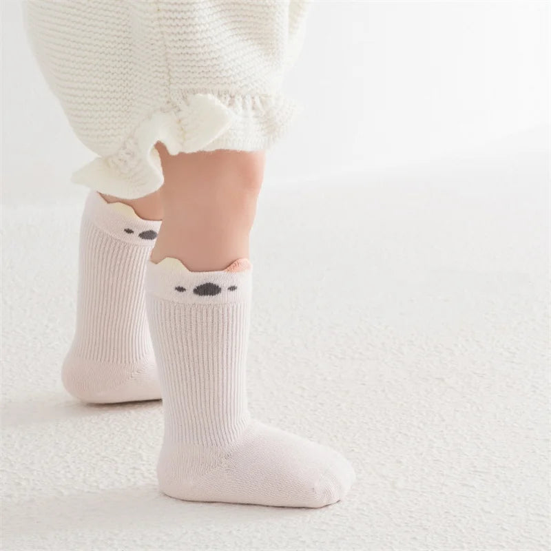 3Pairs/set Newborn Baby Socks For Girls Boys High Quality Cotton