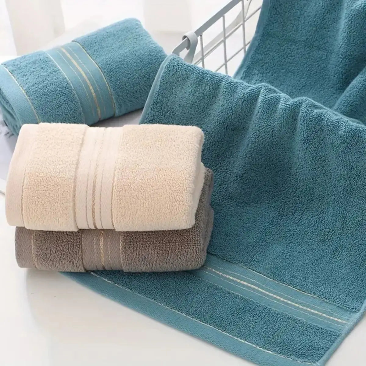 Cotton Towel With Strong Water Absorption Universal Towel For Adults