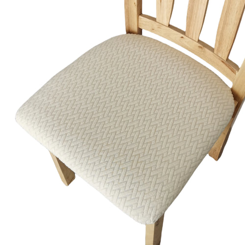 Thickened chair cover, solid-color chair seat cushion cover suitable