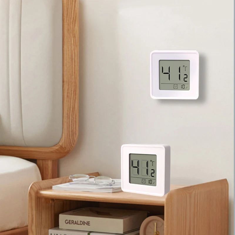 Mini Digital LCD Thermometer and Hygrometer - Indoor High Accuracy