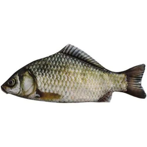 1pc Creative and Quirky Gift Simulated Fish Pen Bag Simulated Crucian