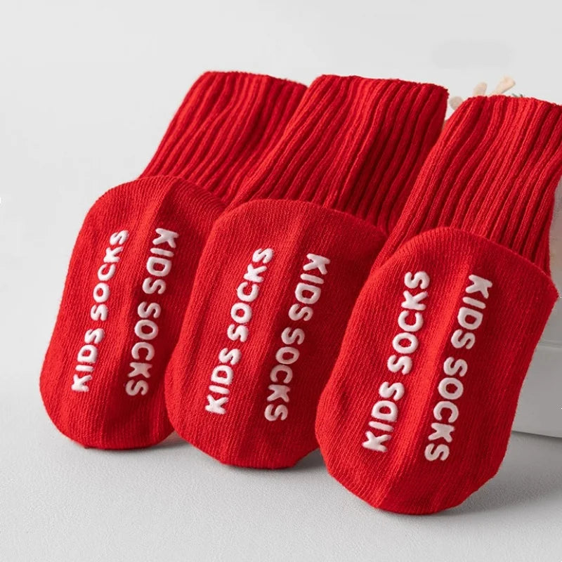 Christmas Baby Socks For Boys Girls Autumn Winter Toddler Anti-slip