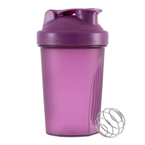 400ML Blender Shaker Bottle with Scale Protein Shakes Leakproof for