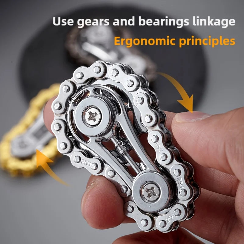 New Sprockets Flywheel Fingertip Gyro Fidget Spinner Antistress