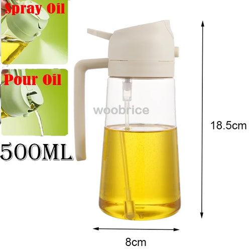 Oil Dispenser Seasoning Accessories Oil Cruet Bottle Oil Spray Kitchen