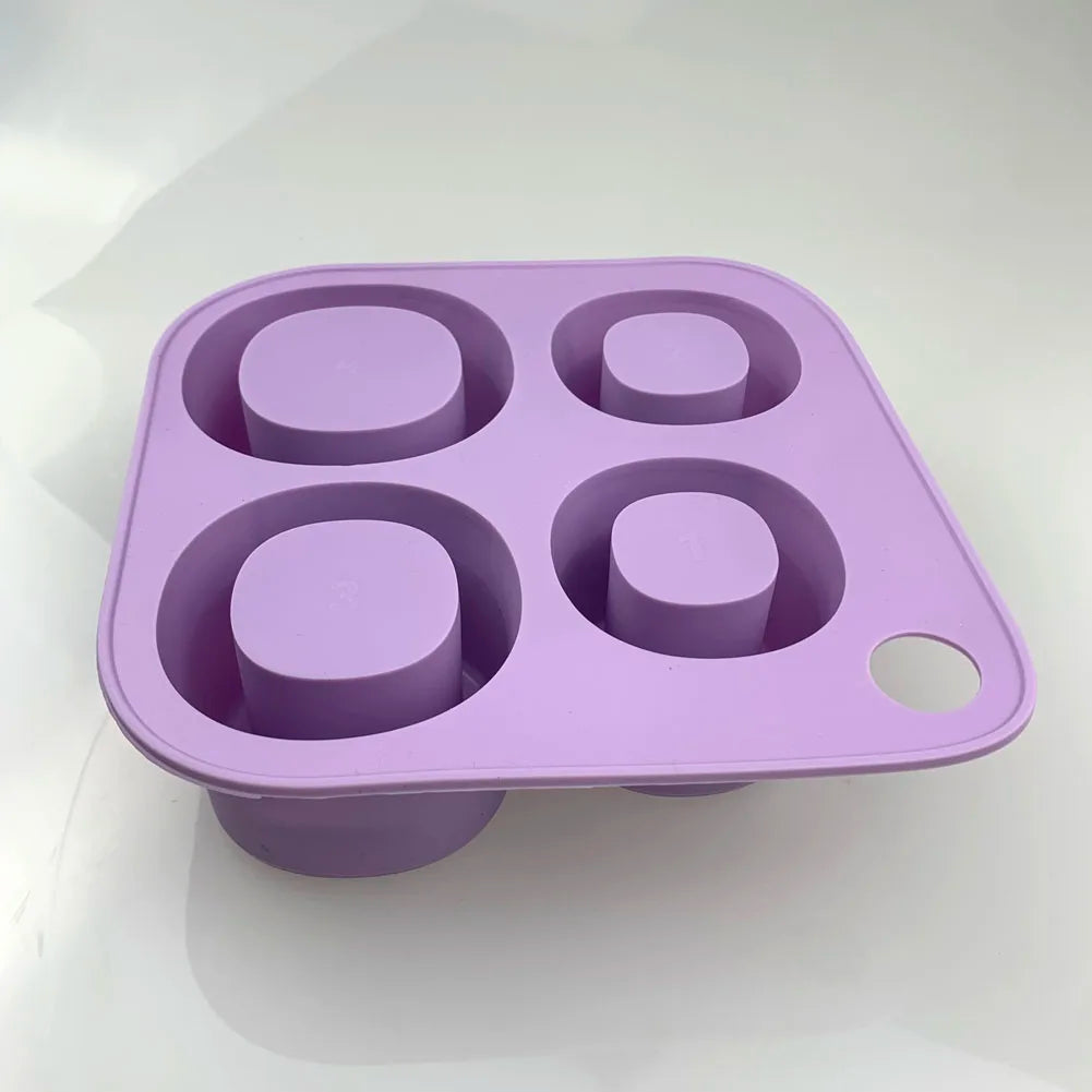 Ice Cube Tray Mold for Tumbler Stanley Cup Silicone Cylinder Ice Cube