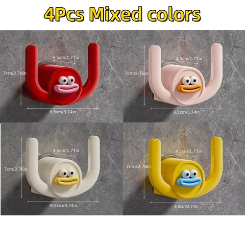 1Pc Cartoon Slippers Hook Bathroom Slipper Rack Shower Storage