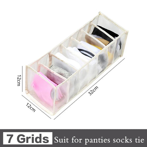 Sports Bra Underwear Organizer Storage Box Panties Socks Storage Boxes
