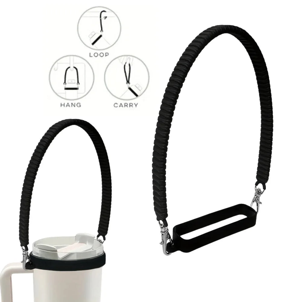 Water Bottle Handle Water Bottle Sling Carrier Holder Strap Soft