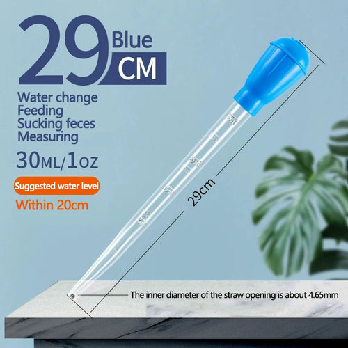 Lengthen Pipettes Cleaner Simple Cleaning Tool for Aquarium Water