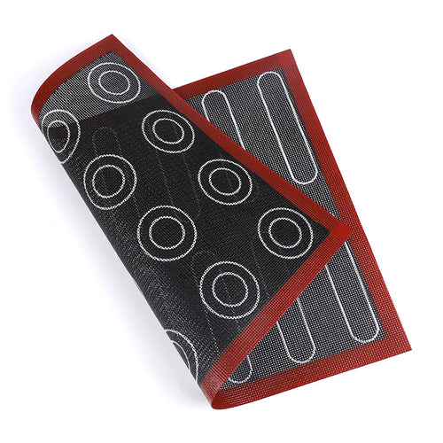 Reusable Silicone Baking Mats Non-Stick BBQ Grill Mat Pad Baking Sheet