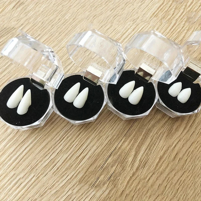 Vampire Teeth Fangs Dentures Props Halloween Costume Props False Teeth
