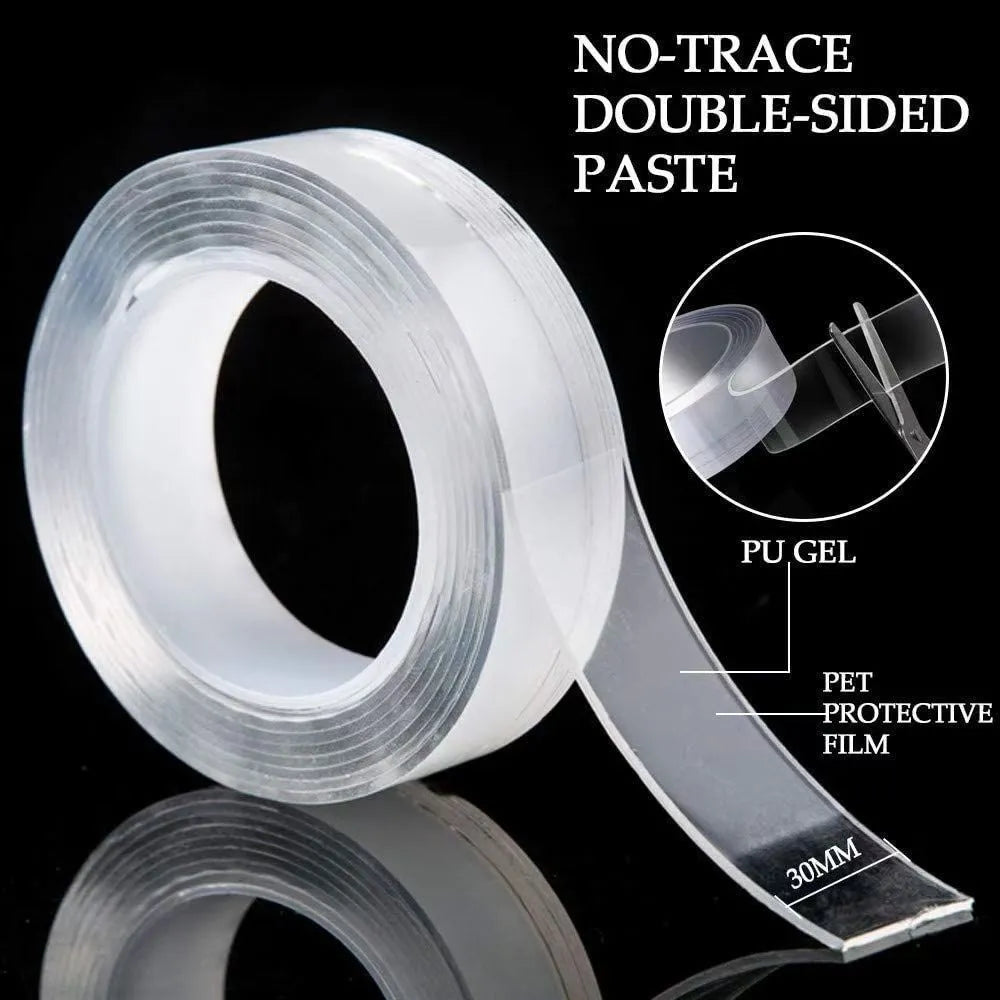 1/3/5m Nano Tape Double-Sided Adhesive Tape Traceless Waterproof Tape