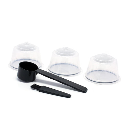 3Pcs Fit For Dolce Gusto Coffee Filter Cup Reusable Coffee Capsule