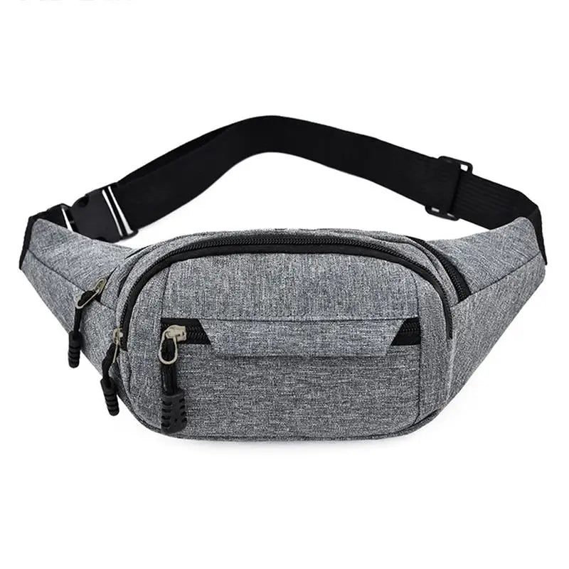 Waist Packs Waterproof Outdoor Sports Bag Unisex Canvas Pouch Fanny