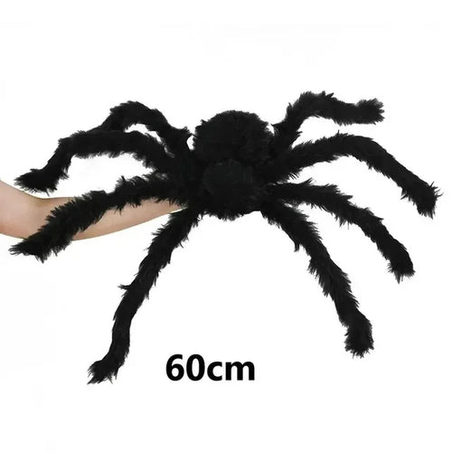 Halloween Big Plush Spider Halloween Decoration Party Props Outdoor
