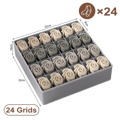 Sports Bra Underwear Organizer Storage Box Panties Socks Storage Boxes