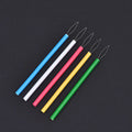 Cylindrical Colorful Needle Threader Sewing Threader Diy Sewing