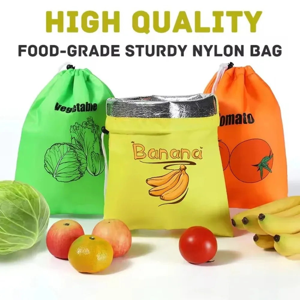 Lightweight  Size Fruit & Vegetable Storage Bag – Anti-Ripening