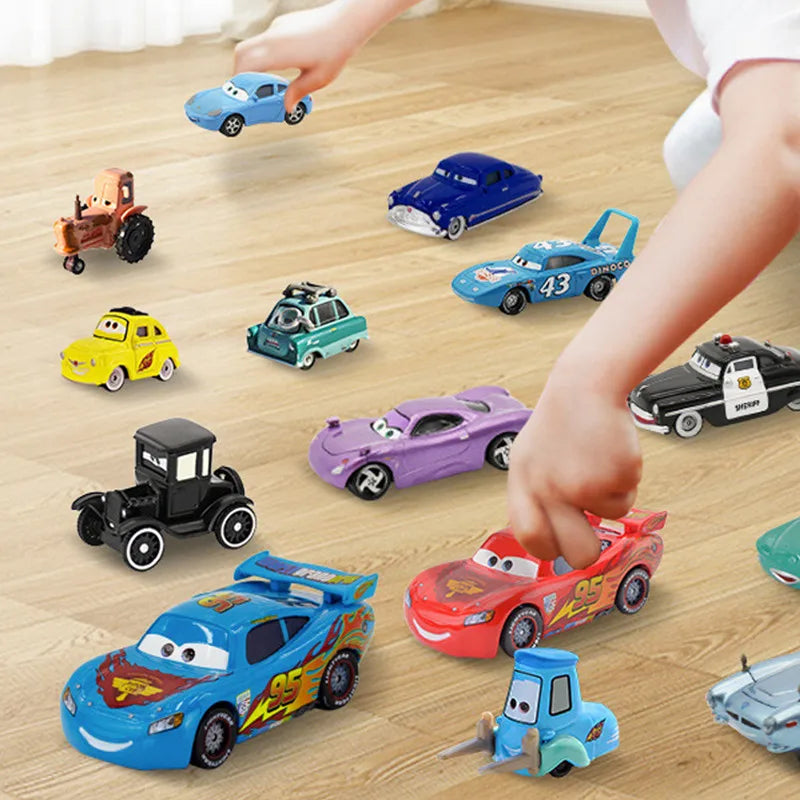 Cars Disney Pixar Cars Lightning McQueen Mater Jackson Storm The King