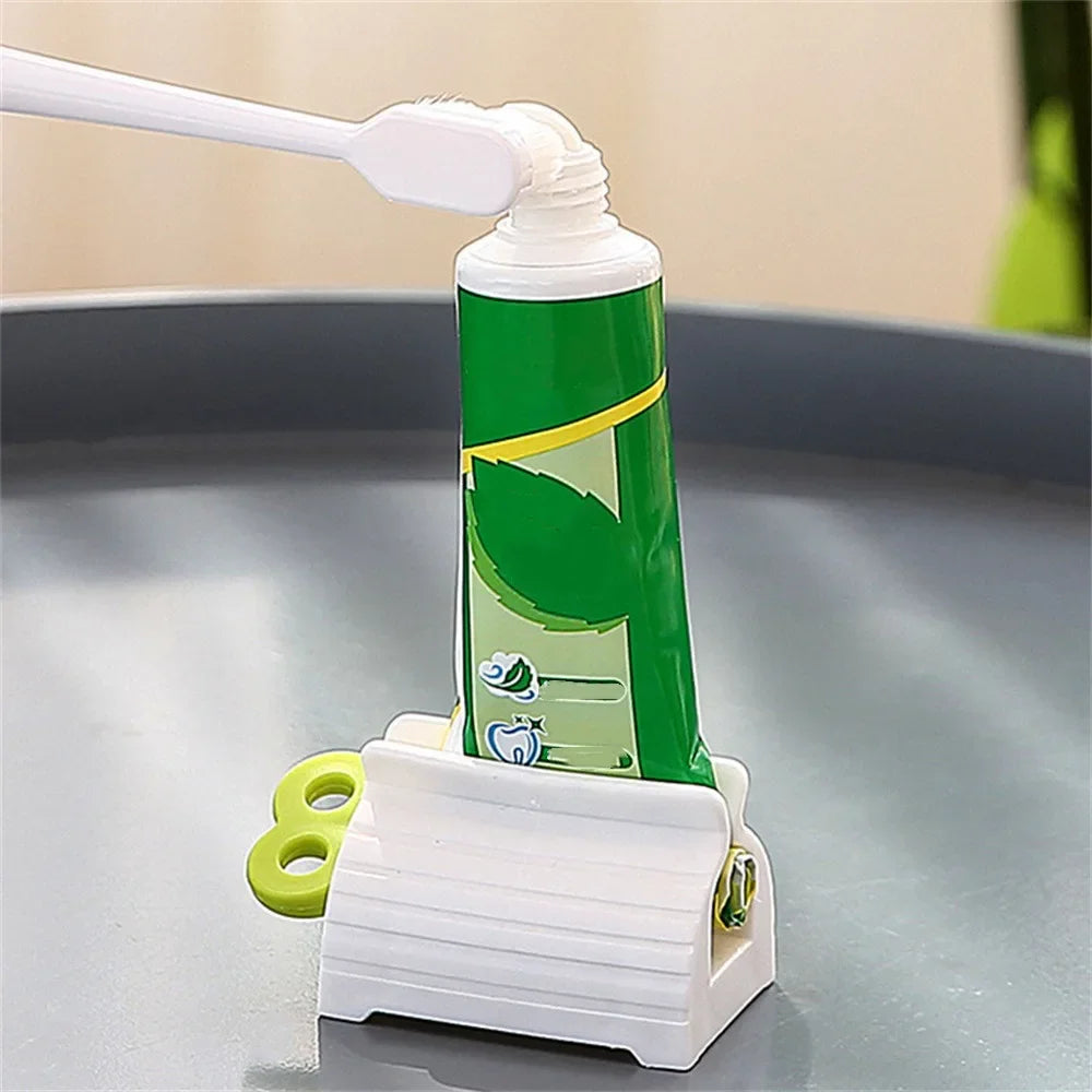 1 Pc Rolling Tube Toothpaste Squeezer Toothpaste Seat Holder Stand