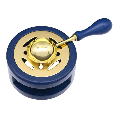 1set Wax Seal Warmer,Wax Seal Kit with Wax Seal Spoon for Melting Wax