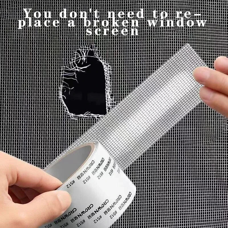 Anti-Mosquito Mesh Window Net Screen Repair Tape Patch Waterproof