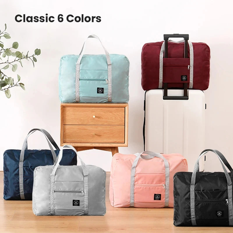 Foldable Travel Duffel Bag for Airlines Carry on Bag for Women and