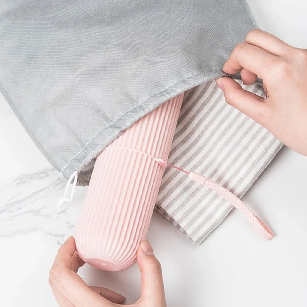 Portable Toothpaste Toothbrush Protect Holder Case Travel Camping