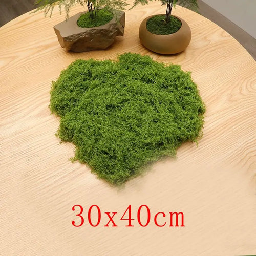 30/50/100g Green Artificial Moss Plant Fake Moss DIY Crafts Grass for