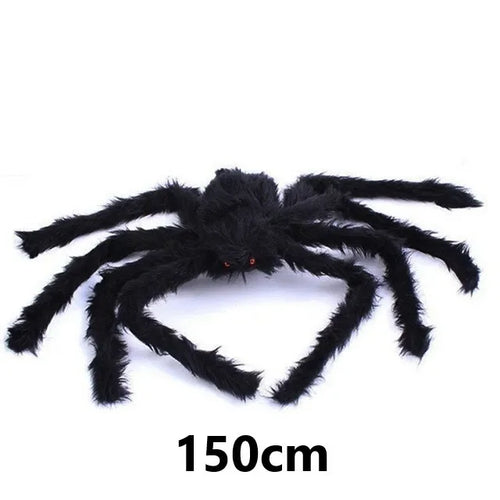 Halloween Big Plush Spider Halloween Decoration Party Props Outdoor