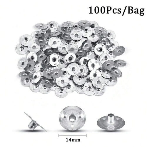 100Pcs Candle Holder 61m Cotton Candle Wick Smokeless Aromatherapy