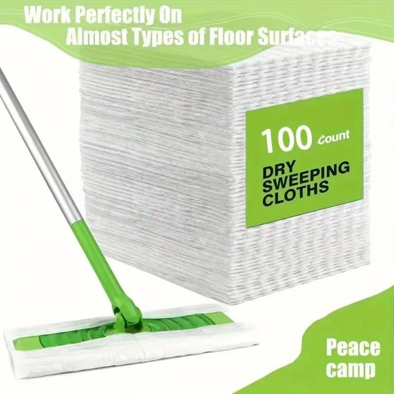 30/200Pcs Of Dust Removal Paper Disposable Household Dust Removal