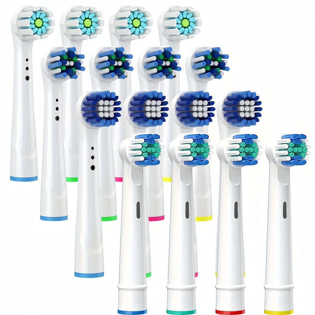 4/12/16 Pcs Replacement Toothbrush Heads Compatible with Oral-B Braun