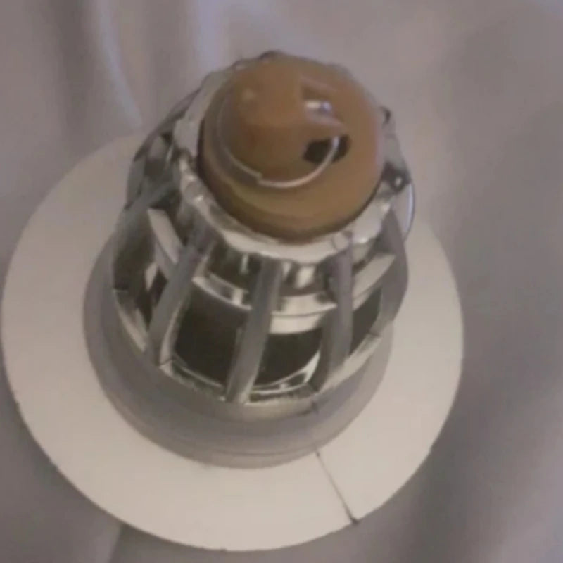 Universal Rebound Drain Plug Filter Basin Pop-up Chrome Sink Filter