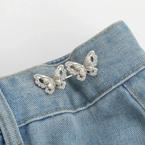 Adjustable Tightener Waist Buckle for Jeans, No Sewing Required