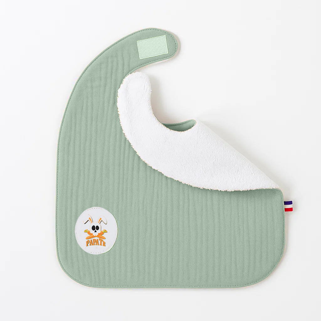 Organic Cotton Bib - Green