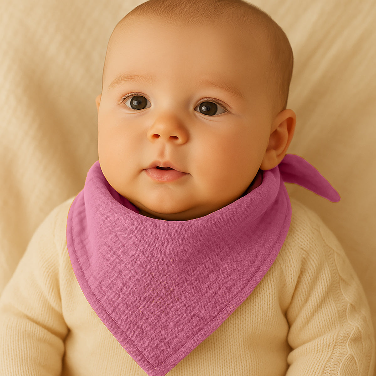 Organic Cotton Swaddles - Pink