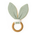 Organic Cotton Teething Ring - Green